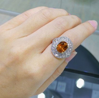 แหวนบุษราคัม RYS21